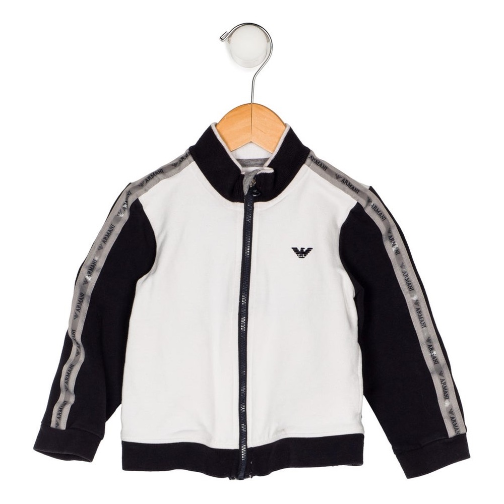 ARMANI JUNIOR Boys' Knit Jacket